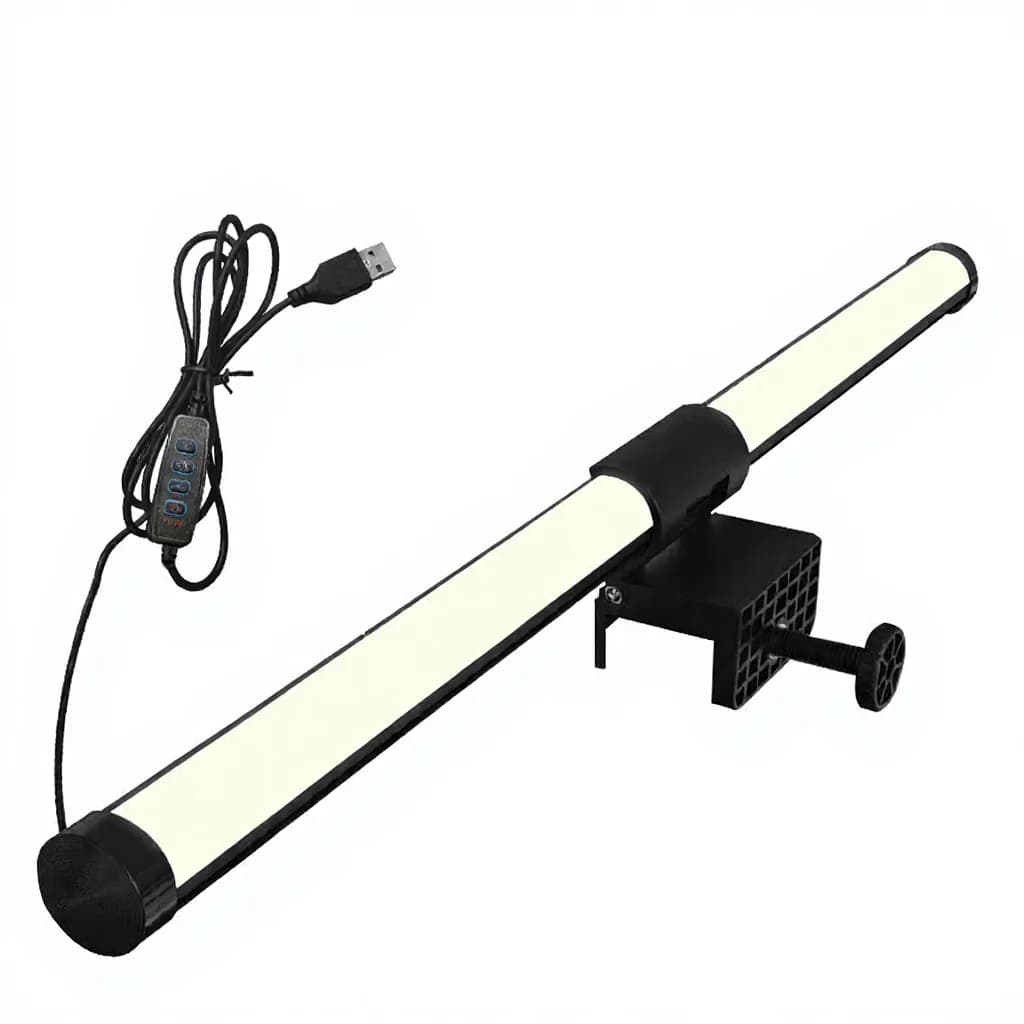 LED monitoriaus šviesos juosta, USB maitinama ekrano lempa stalui