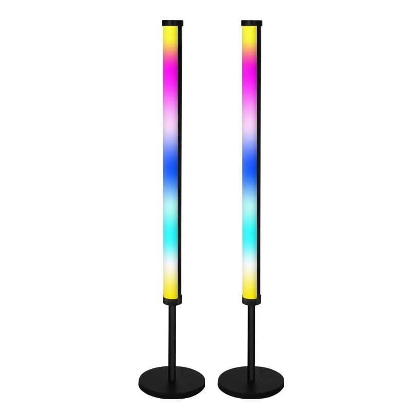 RGB LED staline atmosferos lempa su muzikos sinchronizavimu ir valdymu per programėlę