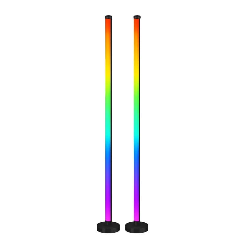 RGB grindų lempa su muzikos sinchronizavimu, valdymu per programėlę ir nuotolinio valdymo pultelį