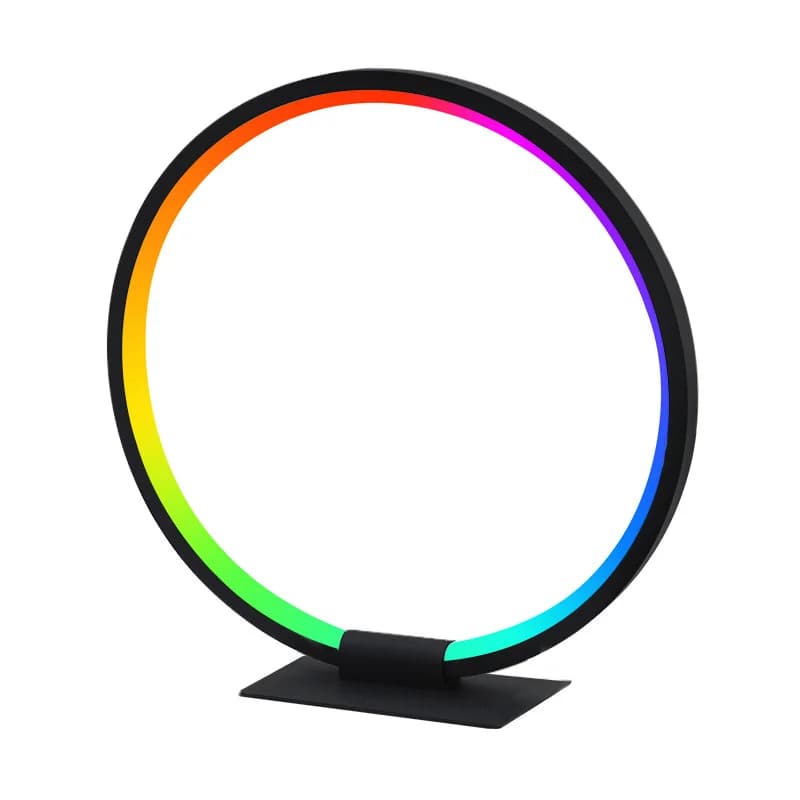 RGB LED atmosferinė naktinė lempa su muzikos sinchronizavimu